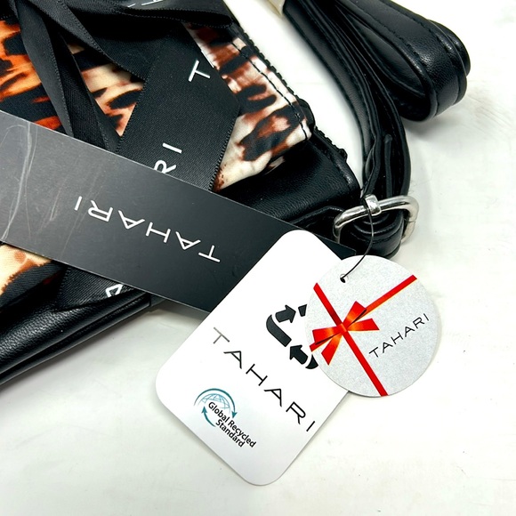 NWT Tahari Black and Brown Women's Bag - Picture 5 of 5